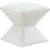 Hamilton Outdoor Ottoman in Fresno Alabaster Contrast Welt Davenport Blue Eleish Van Breems Home