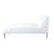 Boca Outdoor Armless Chaise in Fresno Alabaster Eleish Van Breems Home