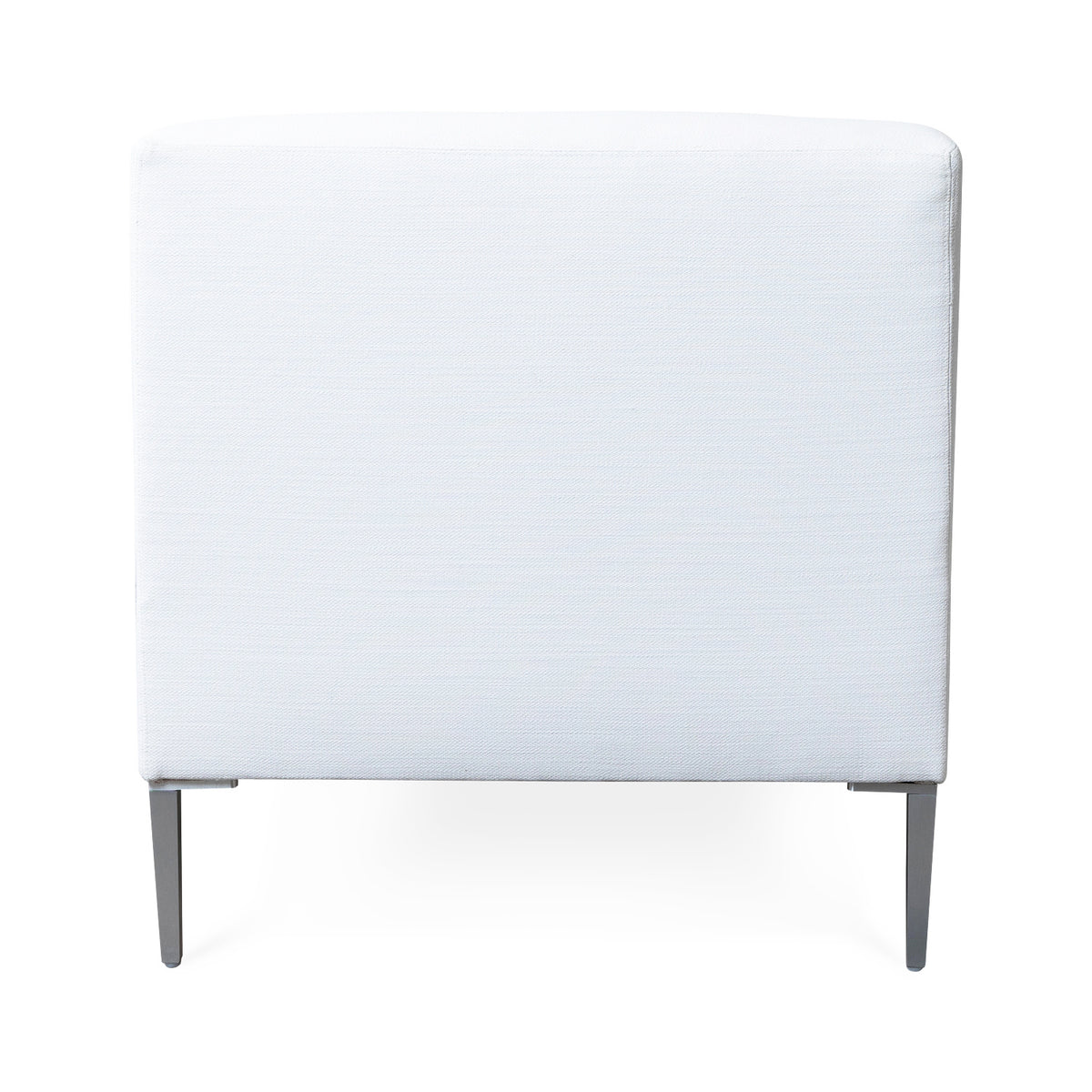 Boca Outdoor Armless Chaise in Fresno Alabaster Eleish Van Breems Home