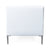 Boca Outdoor Armless Chaise in Fresno Alabaster Eleish Van Breems Home