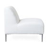 Boca Outdoor Armless Chair in Fresno Alabaster