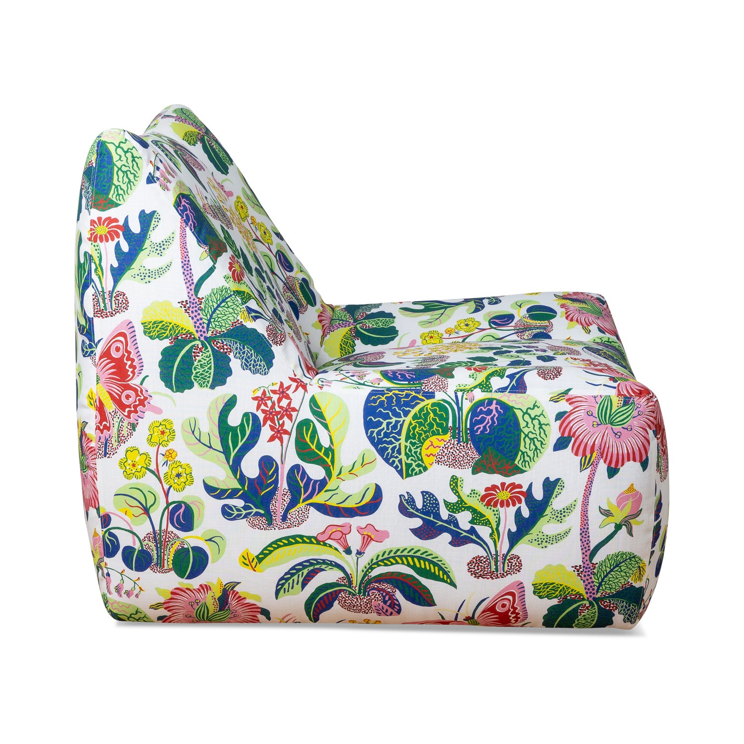 Lido Indoor Outdoor Swivel Chair In Exotic Butterfly Spring Eleish Van Breems Home