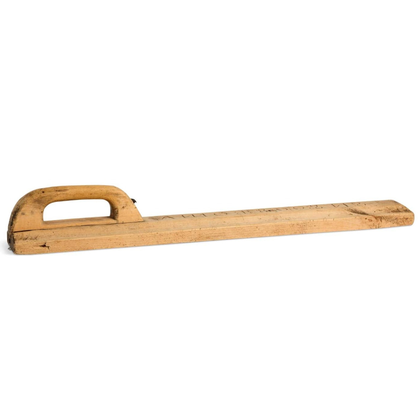 Swedish Mangle Board, inscribed Anno 1800 SNS Eleish Van Breems Home