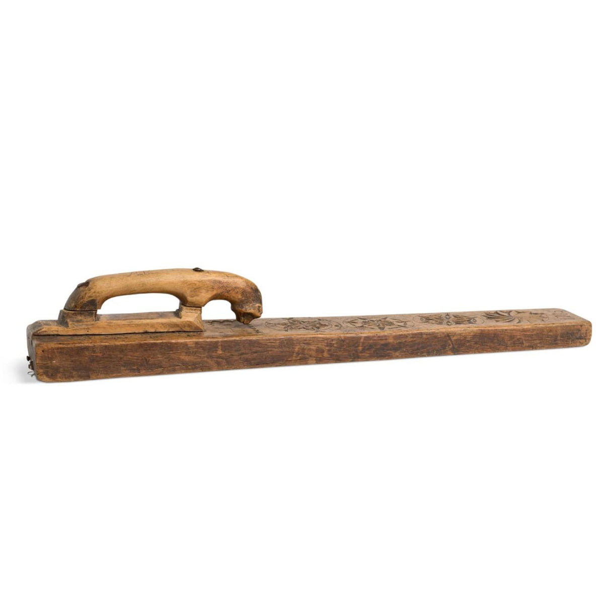 Swedish Carved Mangle Board dated 1785 Eleish Van Breems Home