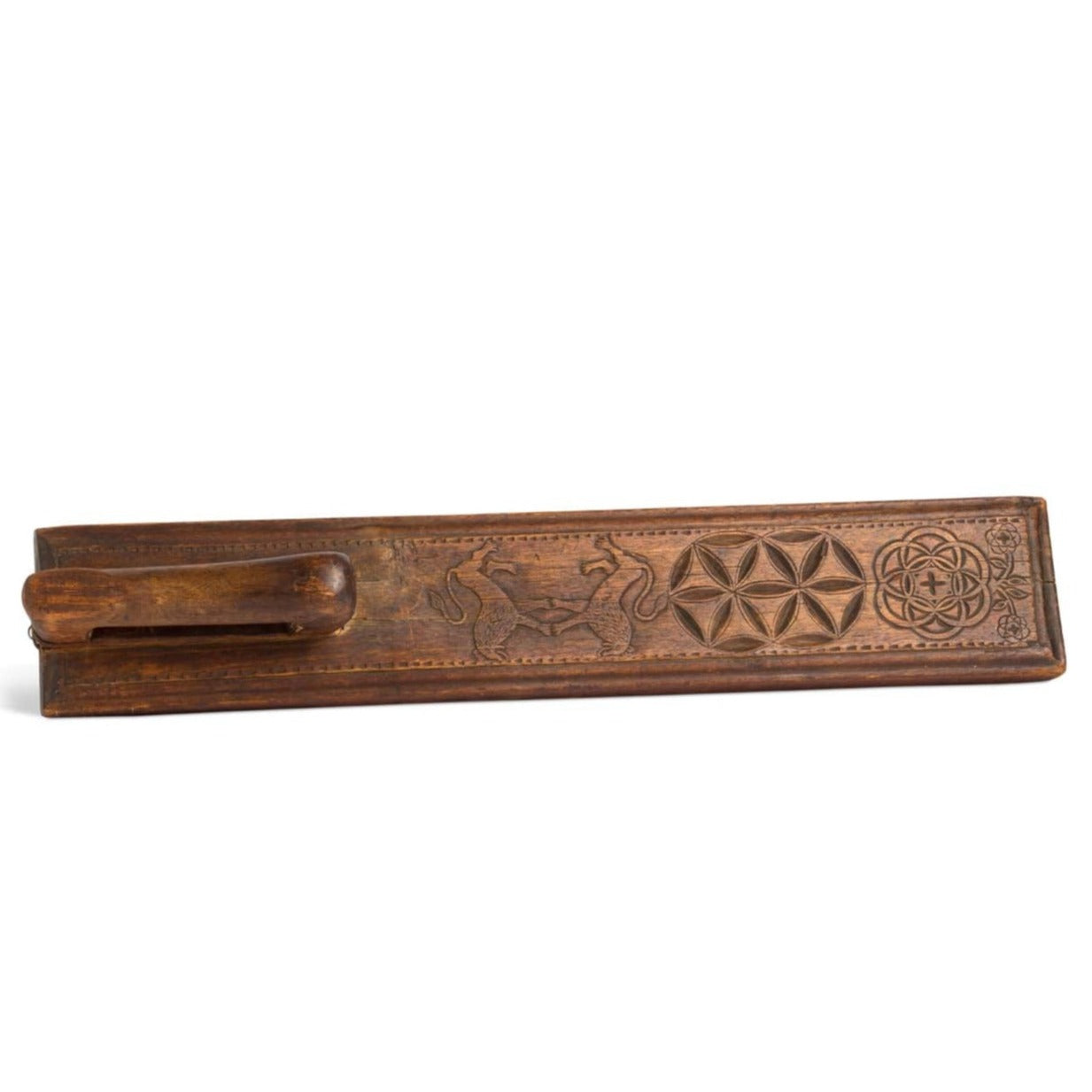 Norwegian Carved Mangle Board, late 18th c. Eleish Van Breems Home