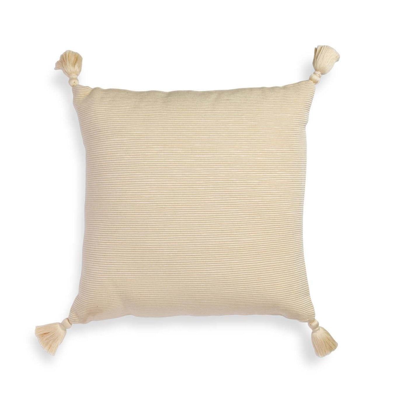 Laguna Natural Solid Square Pillow 20"