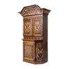 Swedish Dalarna Painted Crown Cupboard, dated 1796