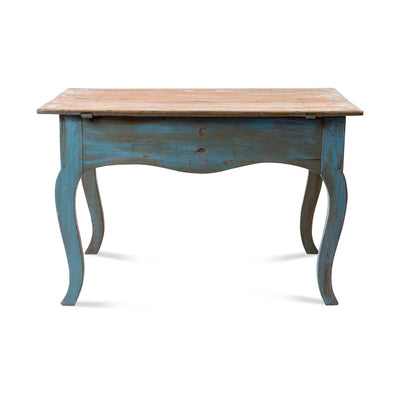Swedish Rococo Style Blue Table, 19th century