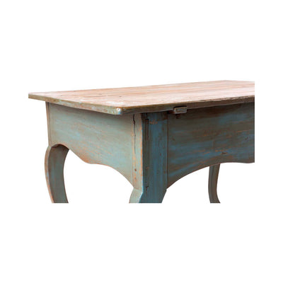 Swedish Rococo Style Blue Table, 19th century