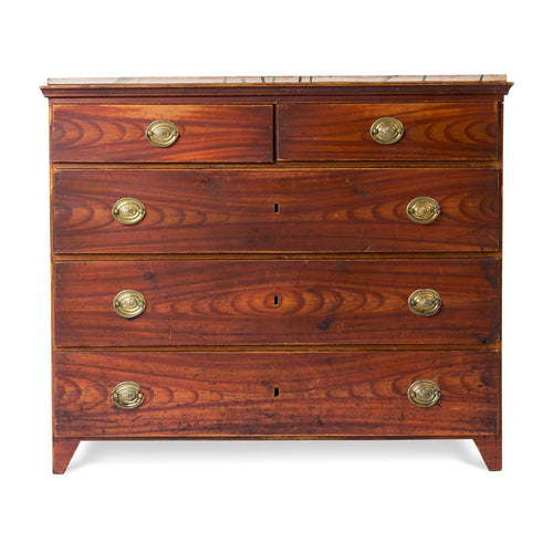 Swedish Painted Pine Chest of Drawers, 19th century