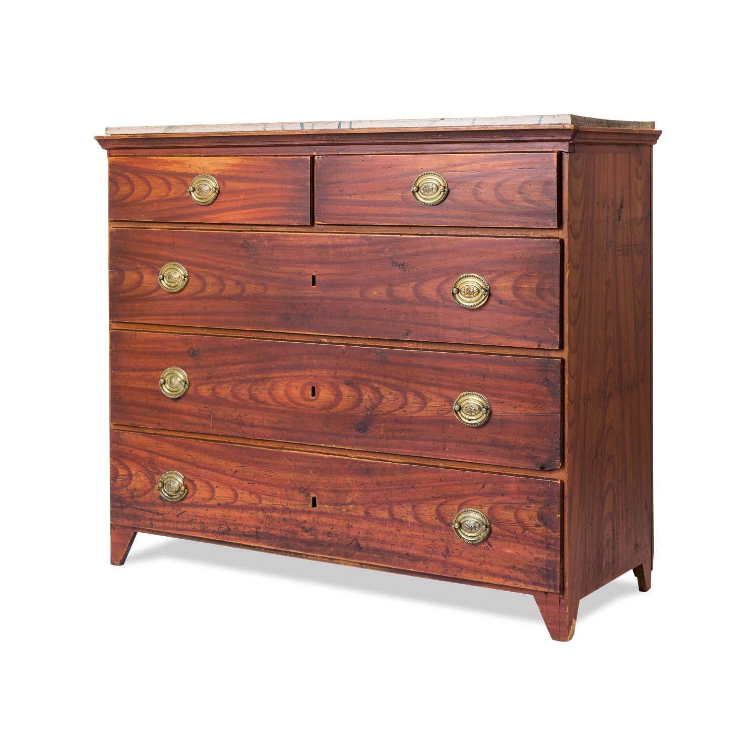 Swedish Painted Pine Chest of Drawers, 19th century Eleish Van Breems Home