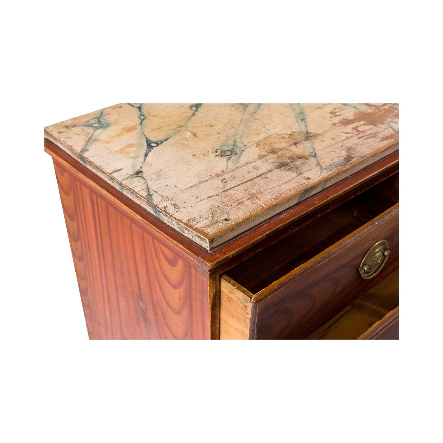 Swedish Painted Pine Chest of Drawers, 19th century Eleish Van Breems Home