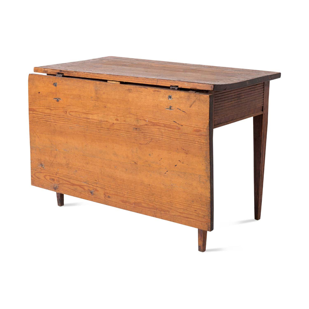 Swedish Gustavian Side Table with Drop-leaf Eleish Van Breems Home