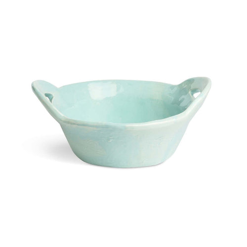 Round Serving Dish with Handles