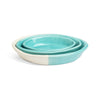 Oval Nesting Bowls, Set of 3