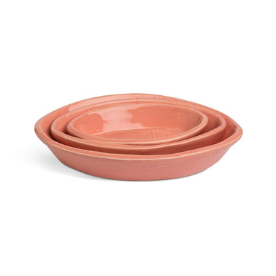 Oval Nesting Bowls, Set of 3