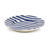 Plate with Blue Stripes