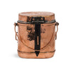 19th c Swedish Military Copper Lunch Pail