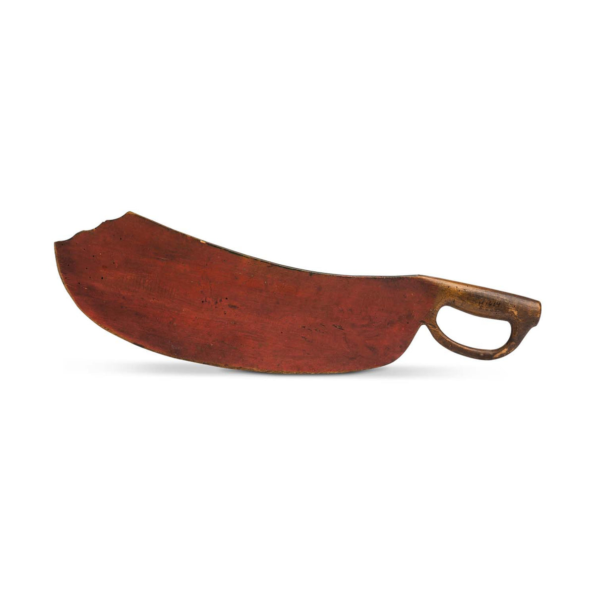 Scandinavian Painted Scutching Knive Eleish Van Breems Home