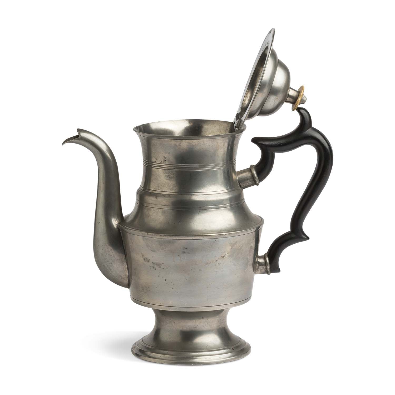 Middletown, Connecticut Pewter Teapot Eleish Van Breems Home