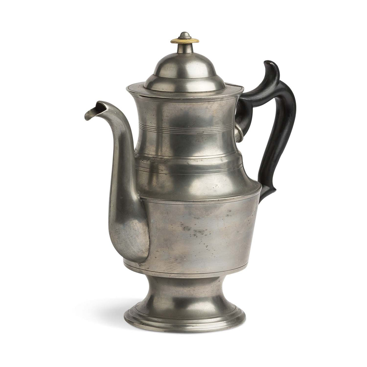 Middletown, Connecticut Pewter Teapot Eleish Van Breems Home