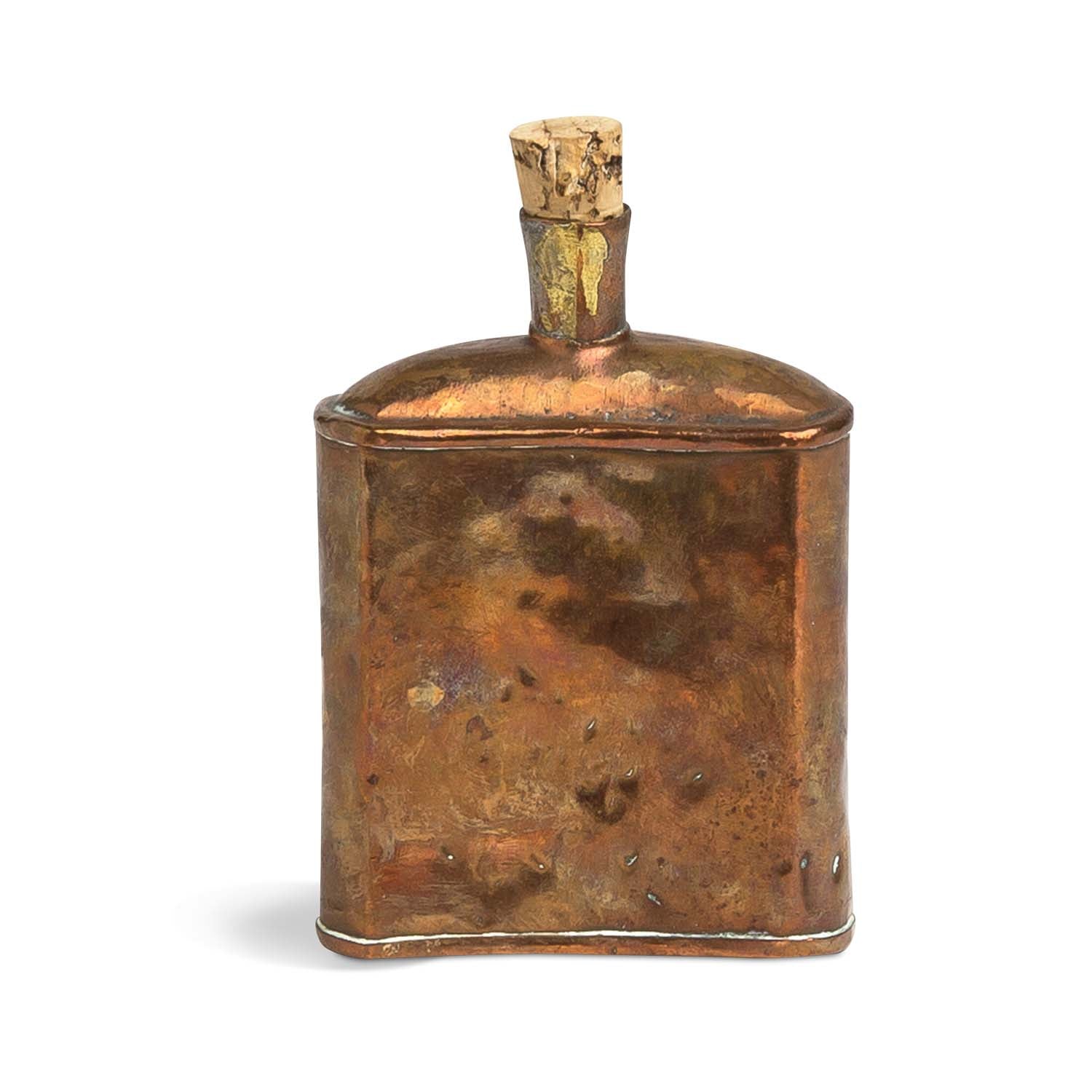 19th C. Swedish Copper Flask Eleish Van Breems Home