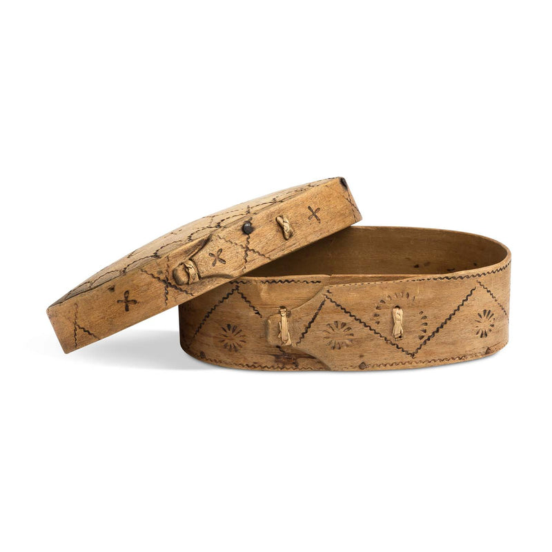 Scandinavian Bentwood Boxes, 19th c.