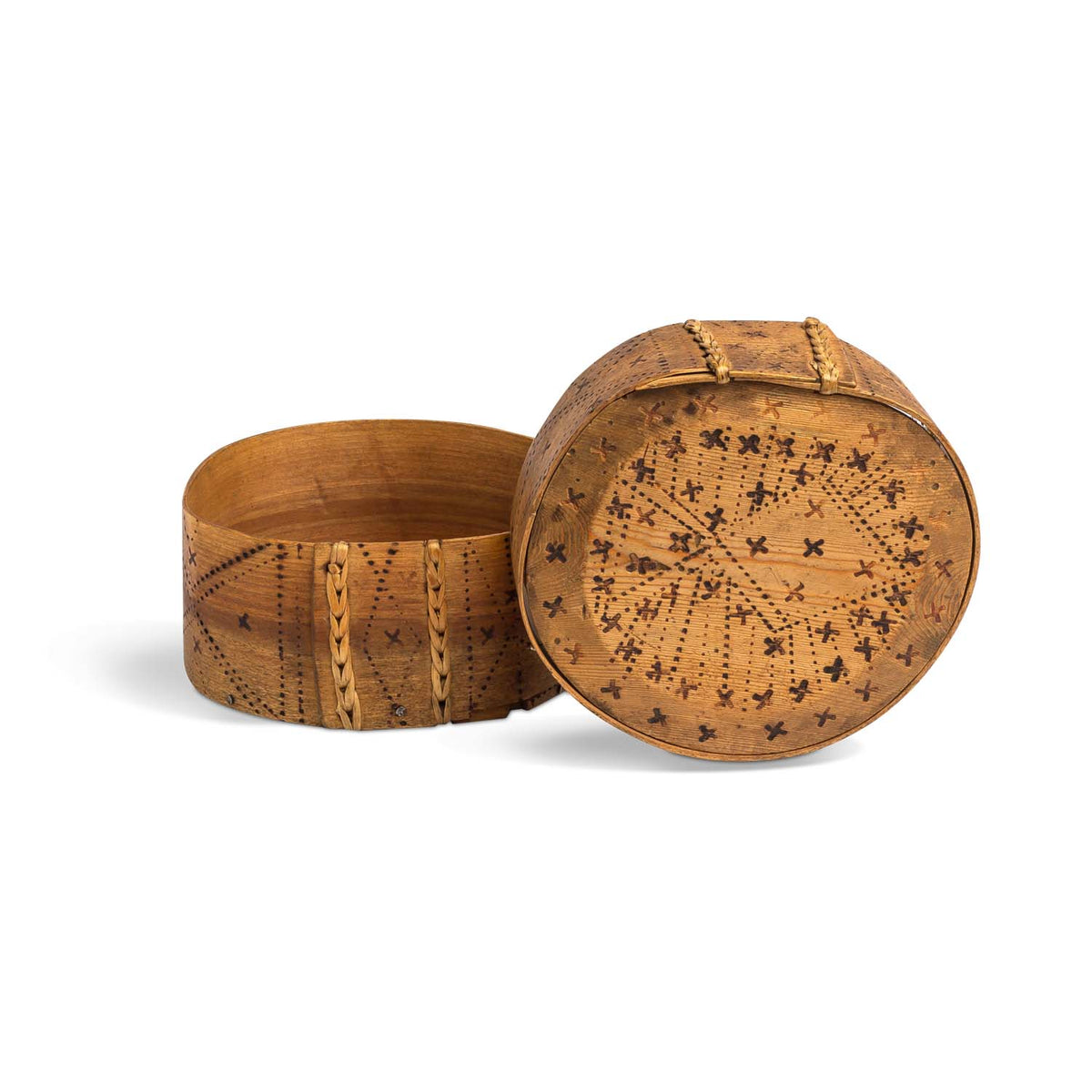 Scandinavian Bentwood Boxes, 19th c. Eleish Van Breems Home