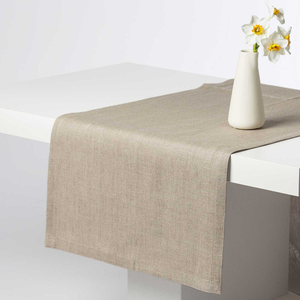 Structure 100% Linen Table Runner Eleish Van Breems Home