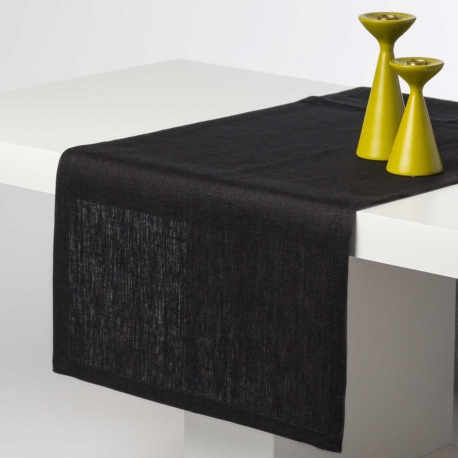 Structure 100% Linen Table Runner Eleish Van Breems Home
