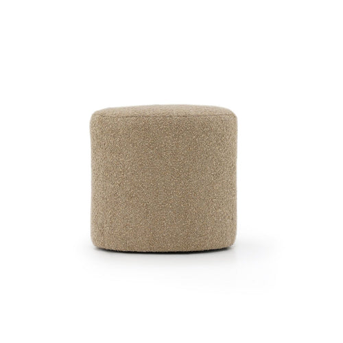 Verellen Maxim Swivel Ottoman 20" Diameter in Kondoo Cream
