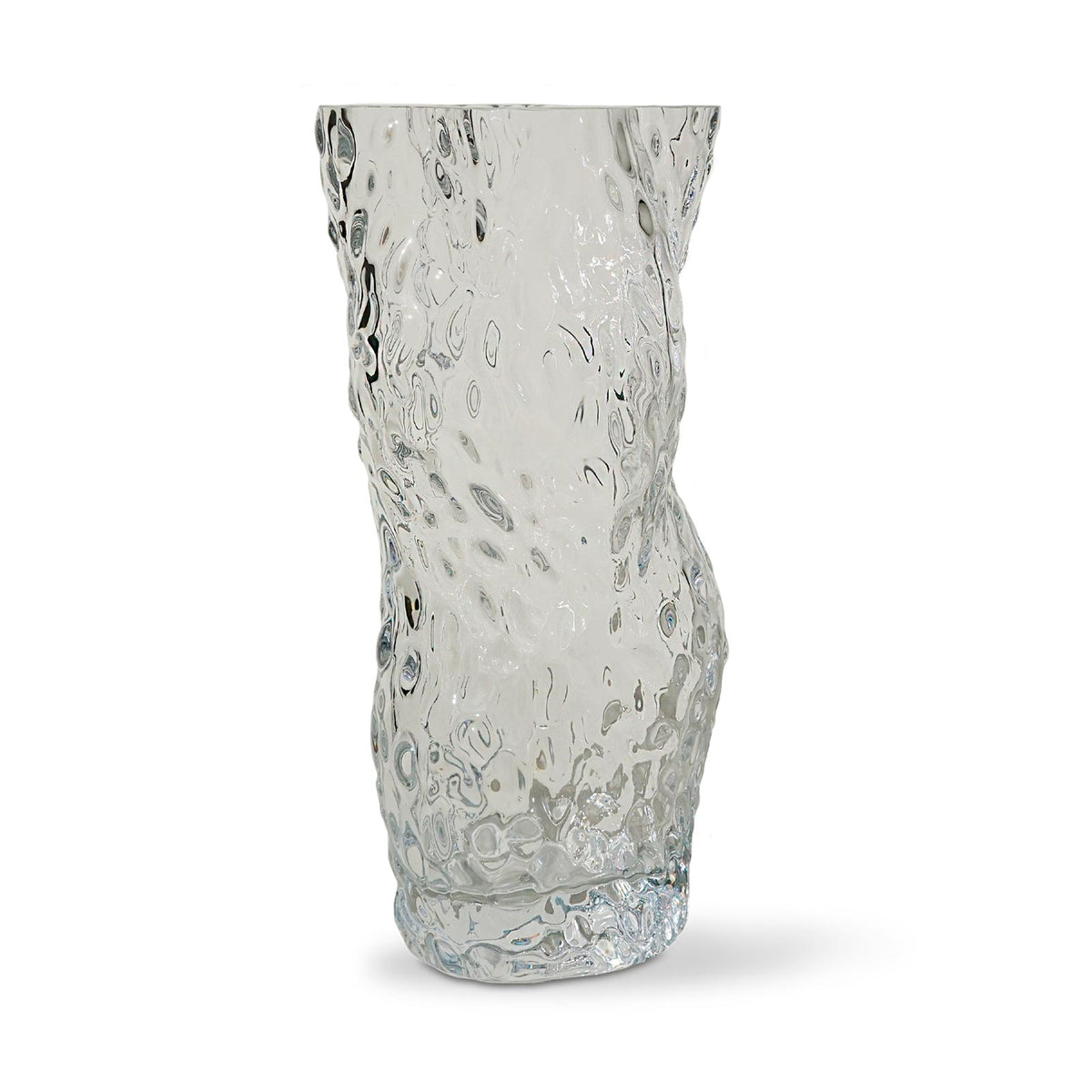 Ostrea Rock Glass Vase Eleish Van Breems Home