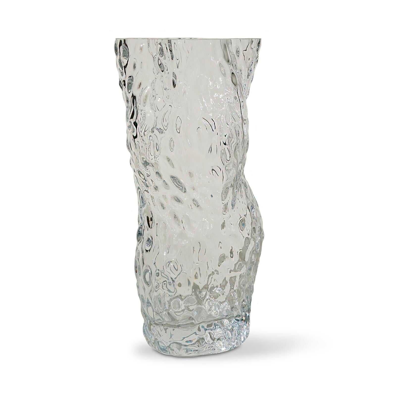 Ostrea Rock Glass Vase Eleish Van Breems Home