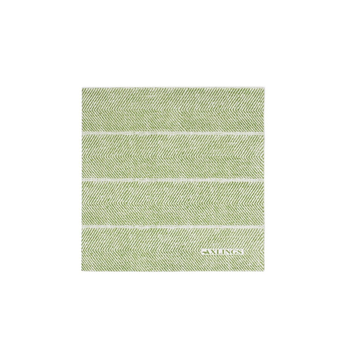 Paper Luncheon Napkin Stripe Herringbone Eleish Van Breems Home