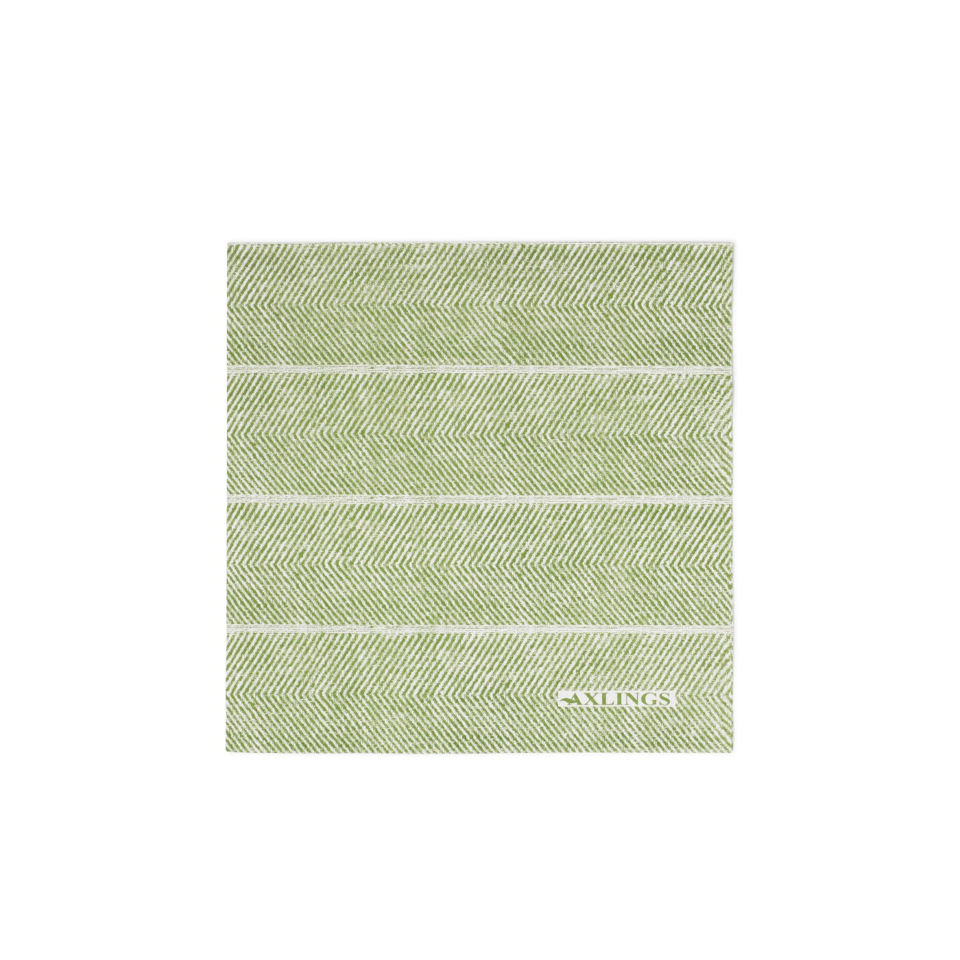 Paper Luncheon Napkin Stripe Herringbone Eleish Van Breems Home