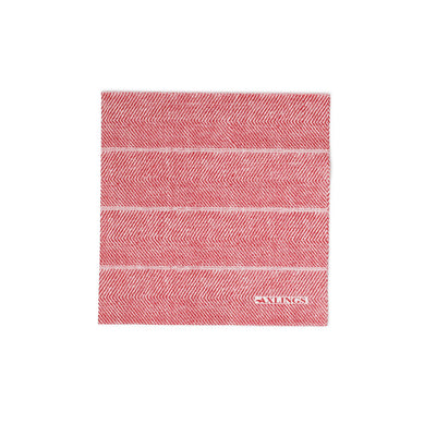 Paper Luncheon Napkin Stripe Herringbone