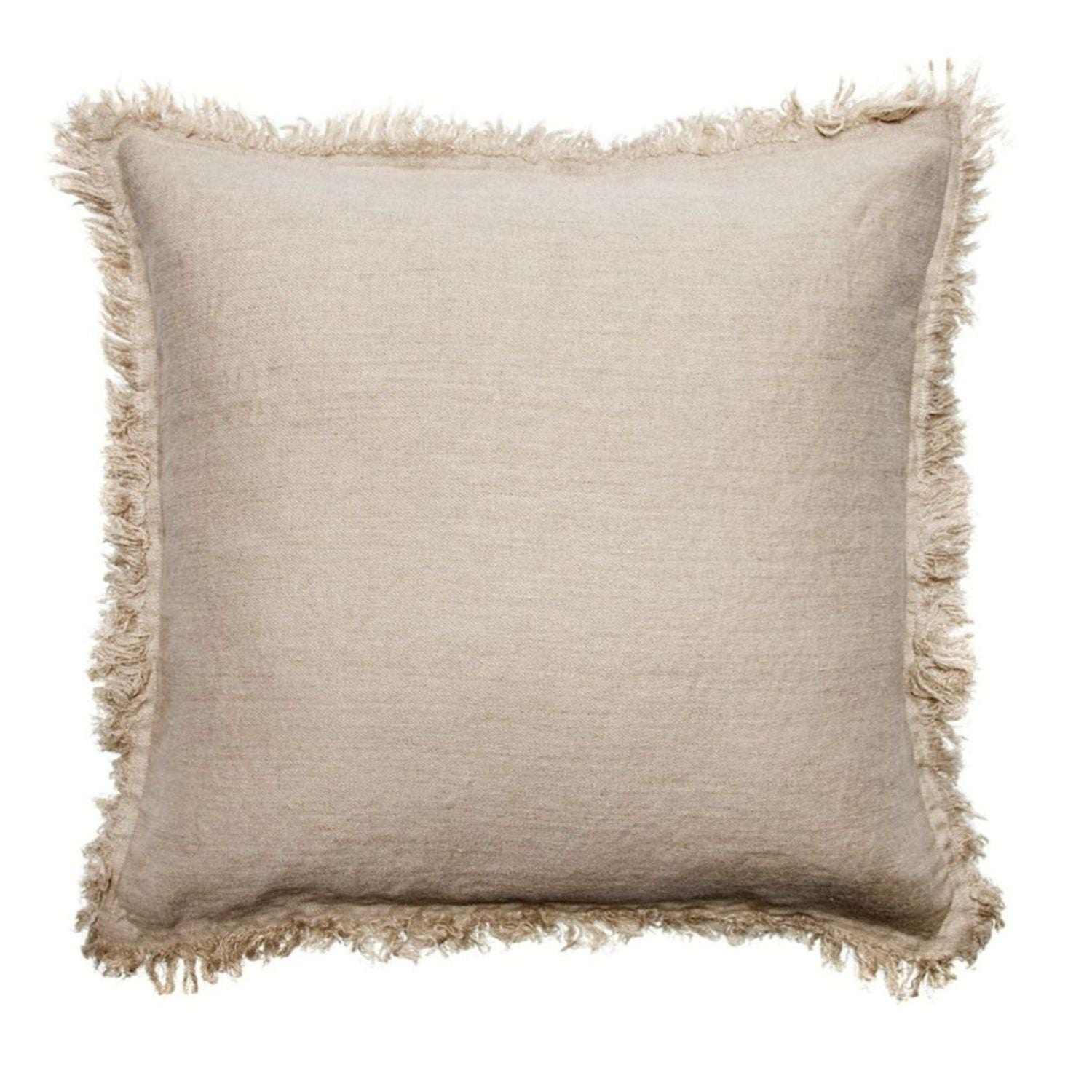 Merlin  Natural Wool/Linen Pillow 20" x 20"