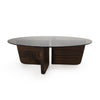 Valencia Round Glass Top Coffee Table 48"