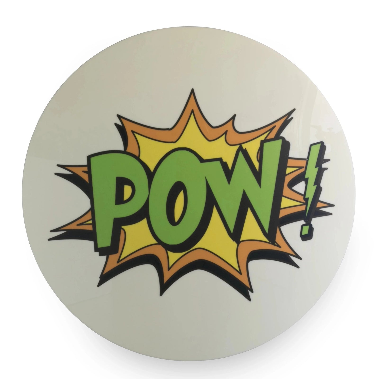 Batman Style "POW" SIGN Eleish Van Breems Home