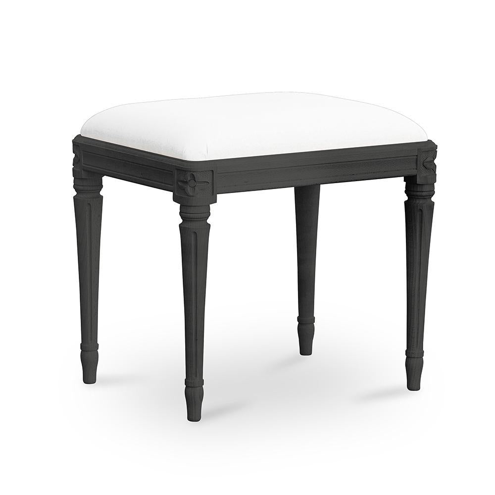 Bernadotte Taburett Rococo Black Eleish Van Breems Home