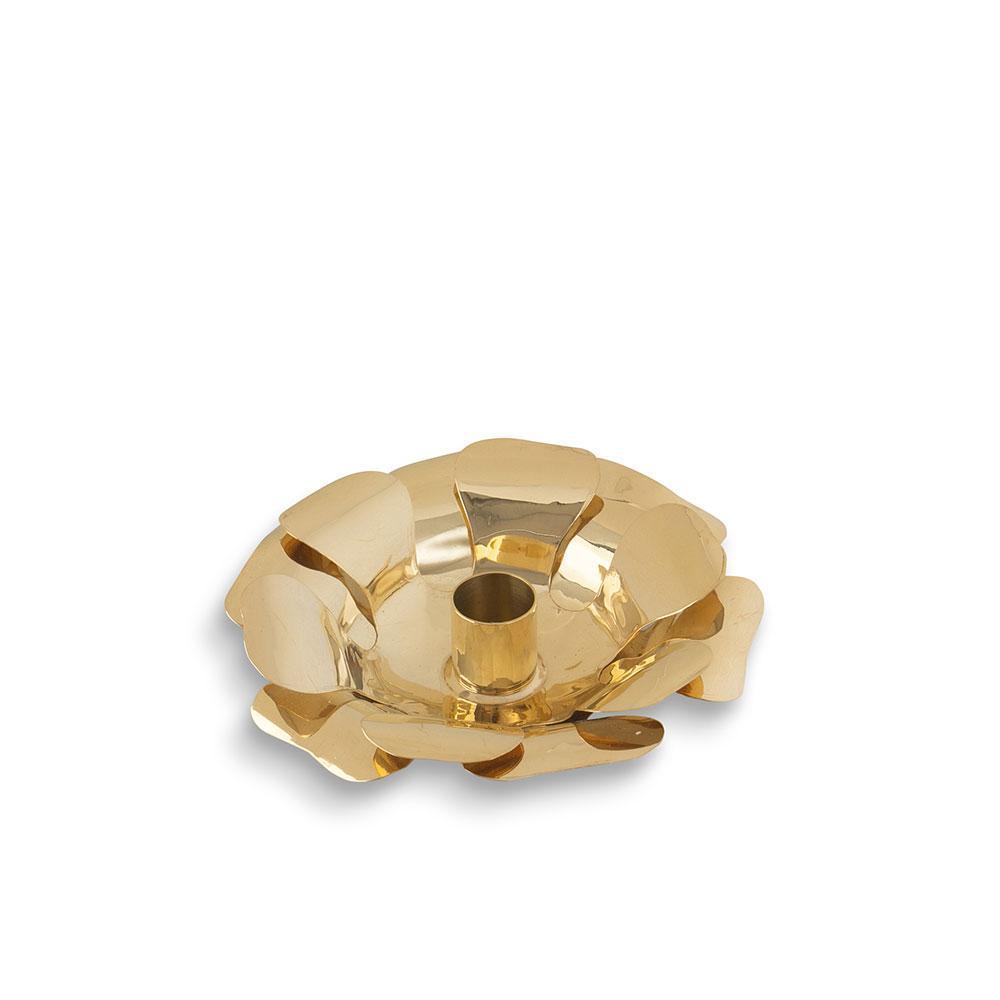 Birgitta Brass Candlestick Holder Eleish Van Breems Home