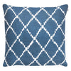 Blue Ikat Kerela Linen Pillow Eleish Van Breems Home