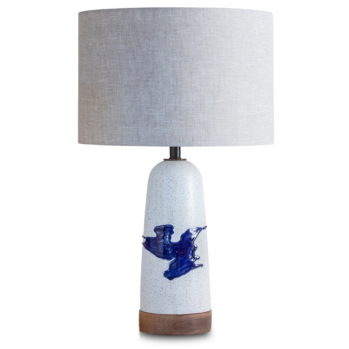 Blue "Splat" Table Lamp Eleish Van Breems Home