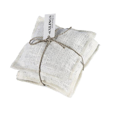 Burlap Sachet Pillow Lavender Scent Off White Eleish Van Breems Home