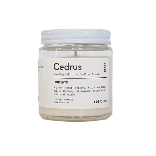 Cedrus Botanical Candle 4 oz