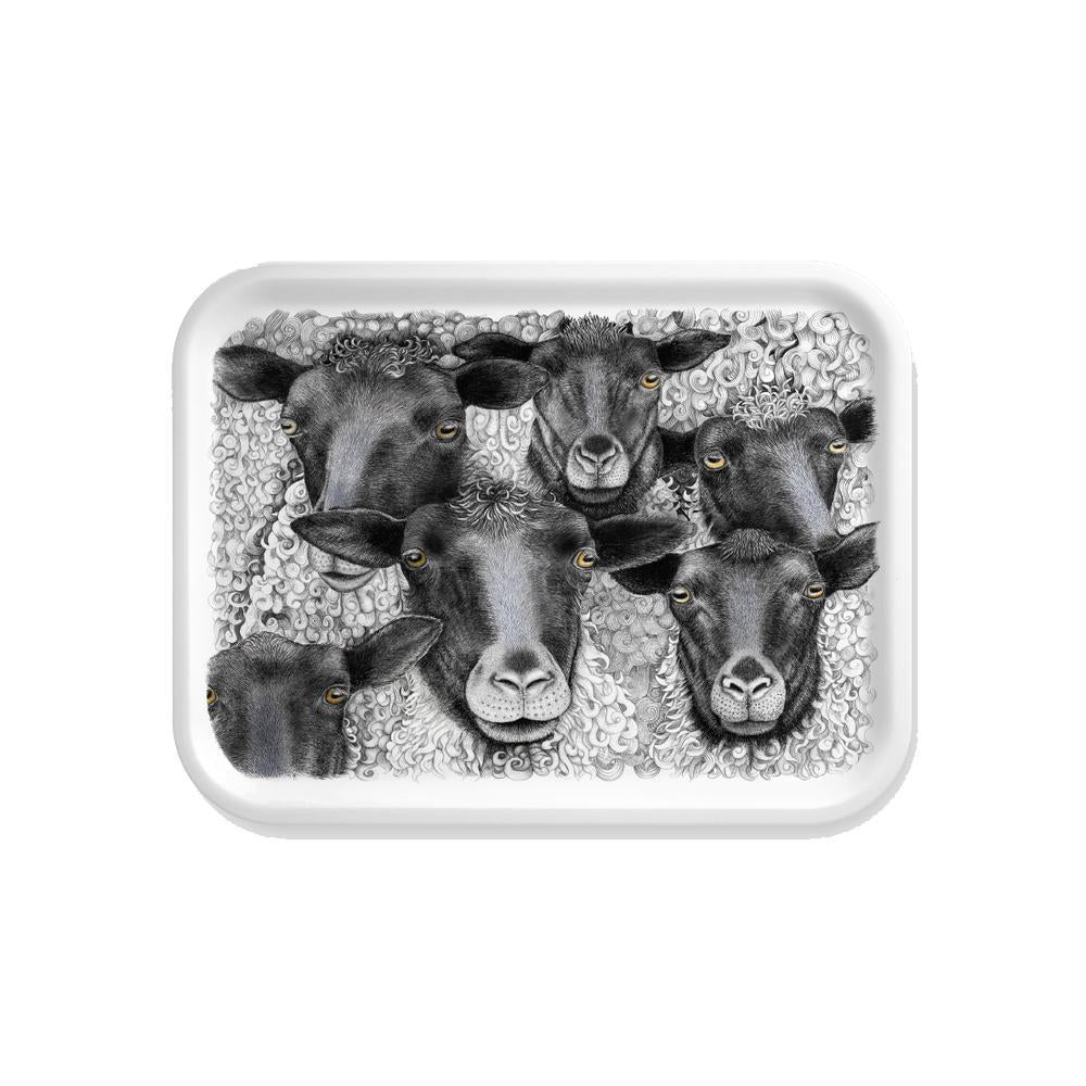 Charlotte Nicolin Large Rectangle Tray Looking At You Eleish Van Breems Home