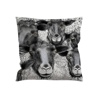 Charlotte Nicolin Pillow 18" x 18" Looking at You Eleish Van Breems Home