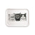 Charlotte Nicolin Small Rectangle Tray 3 Cats Eleish Van Breems Home