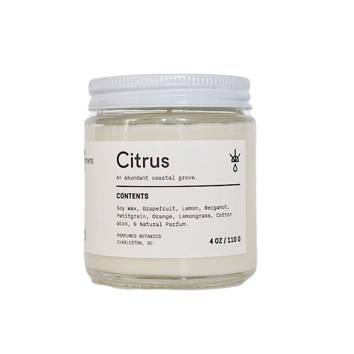 Citrus Botanical Candle 4 oz