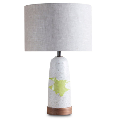 Citrus Green "Splat" Table Lamp Eleish Van Breems Home